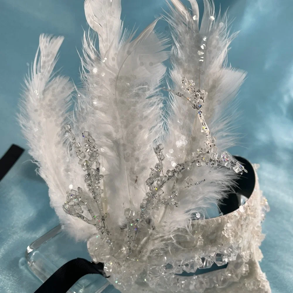 **Custom Ice Masquerade Mask Halloween